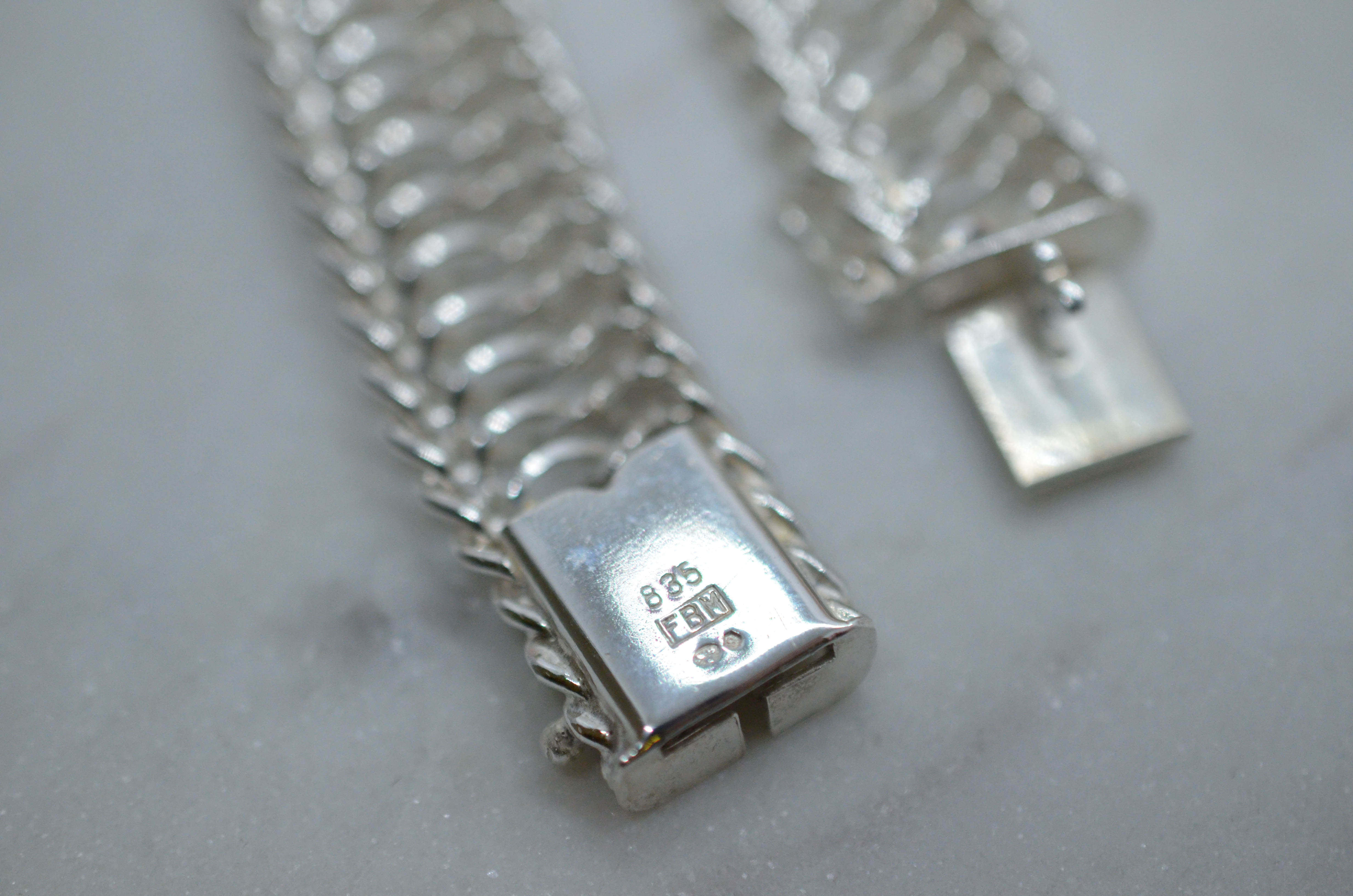 Vintage Friedrich Binder Mönsheim, silver bracelet - 3