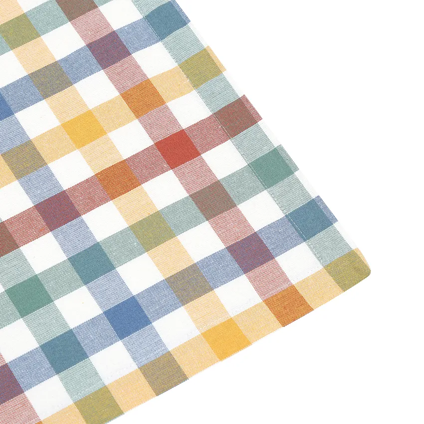 Återvunnen Duk Ruth, Grön/Rost/Beige 140x250cm - 2