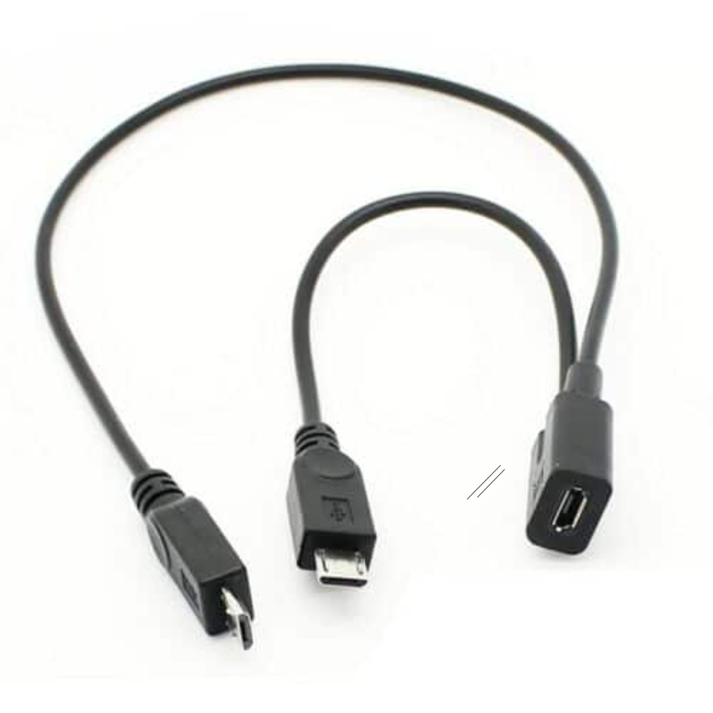 Micro-USB Splitter till Roger Table Mic II