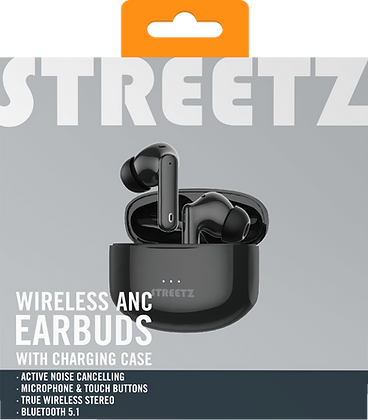 STREETZ T500 TWS Bluetooth hörlurar - 4