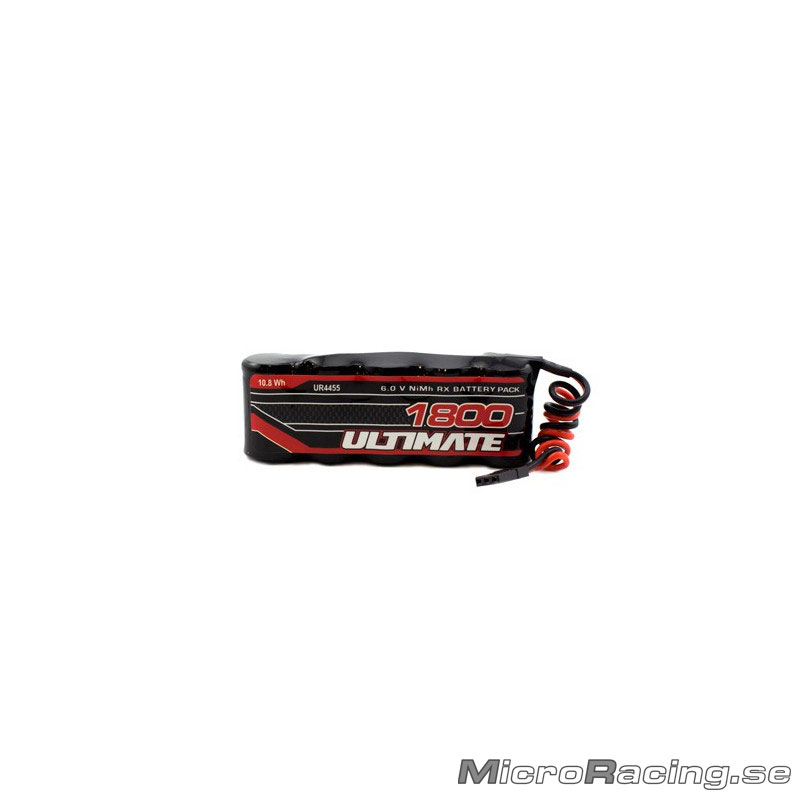 ULTIMATE - Batteri NiMH, Rak Pack 6.0V/1800mAh