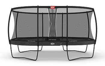 BERG Grand Champion Grå 520x345 oval Airflow PRO + skyddsnät Deluxe