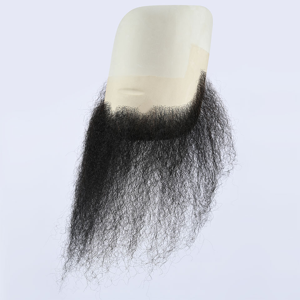 Skägg 9250 BLACK 20 cm (ofriserad) - Kryolan - 2
