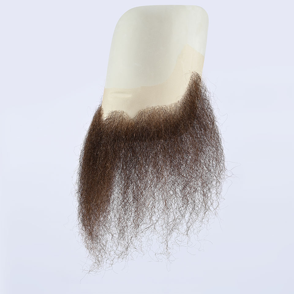 Skägg 9250 BROWN 20 cm (ofriserad) - Kryolan - 2