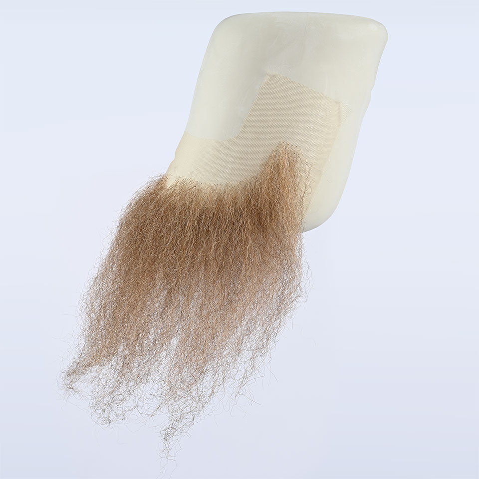 Skägg 9250 BLOND 20 cm (ofriserad) - Kryolan - 3