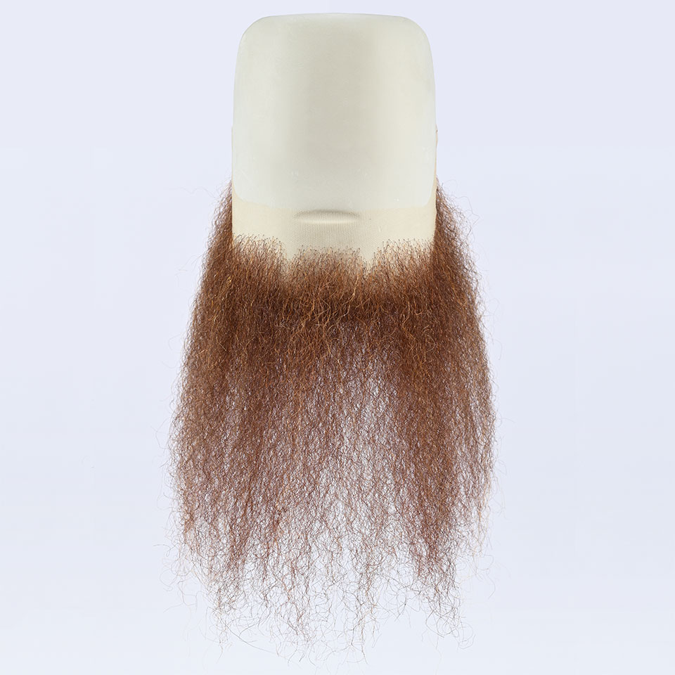 Skägg 9250 RED 20 cm (ofriserad) - Kryolan