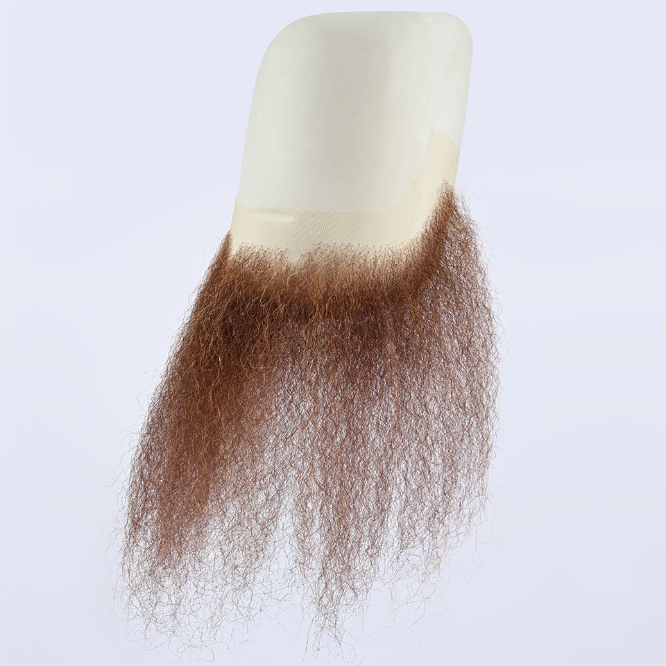 Skägg 9250 RED 20 cm (ofriserad) - Kryolan - 2