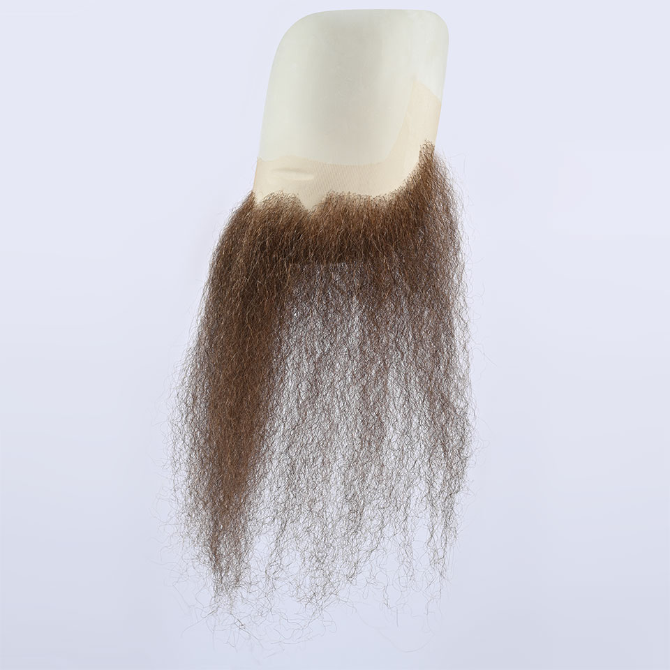 Skägg 9251 BROWN 30 cm (ofriserad) - Kryolan - 2
