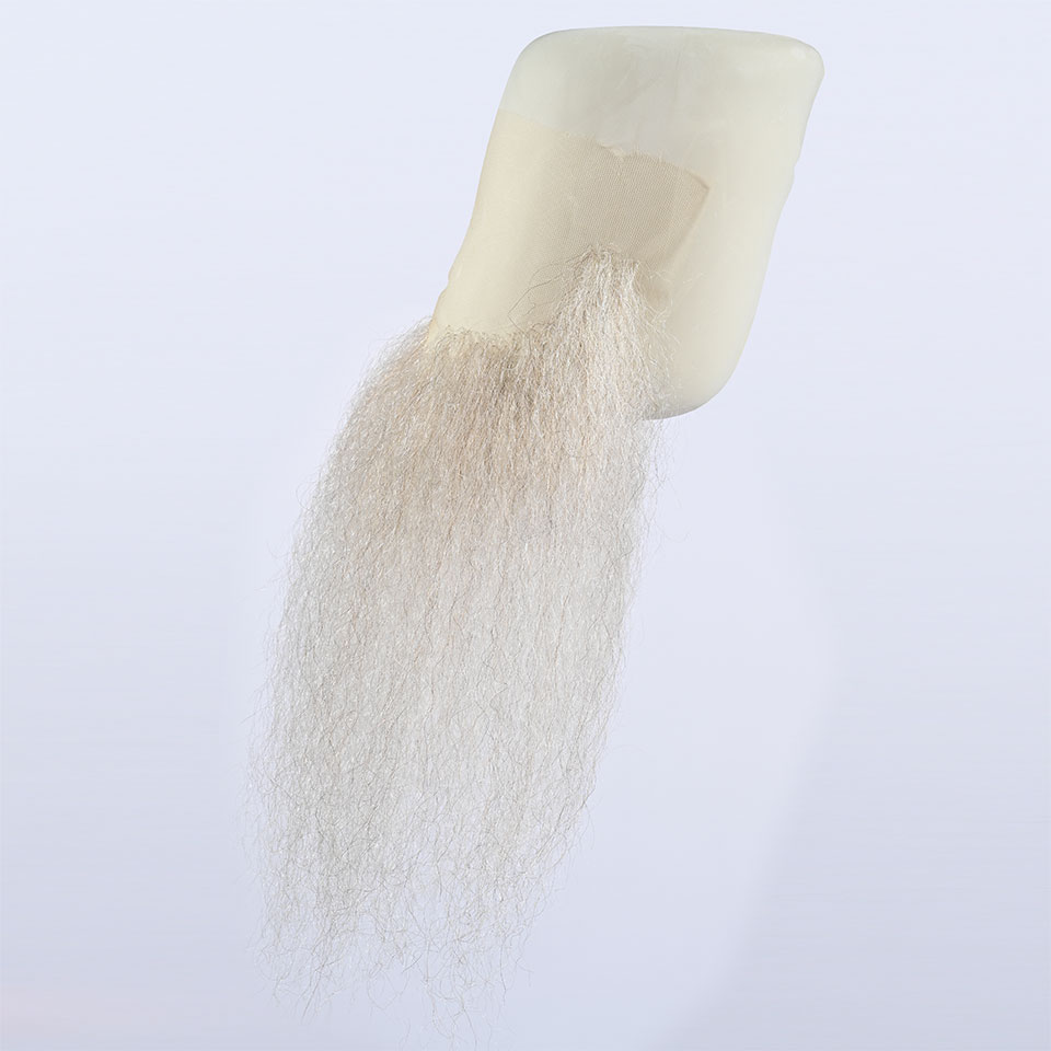 Skägg 9251 GREY 30 cm (ofriserad) - Kryolan - 3