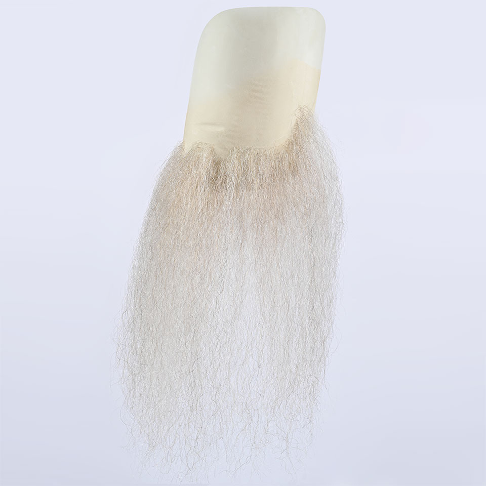 Skägg 9251 GREY 30 cm (ofriserad) - Kryolan - 2