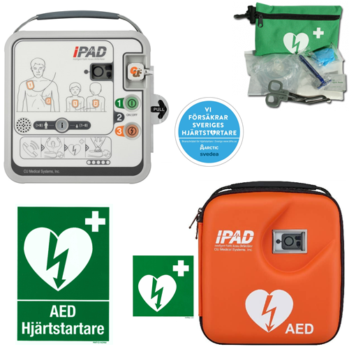 CU Medical I-PAD SPR AED. Vår mest vädertåliga hjärtstartare. Beställningsvara. Kontakta kundtjänst för frågor om leveranstid.
