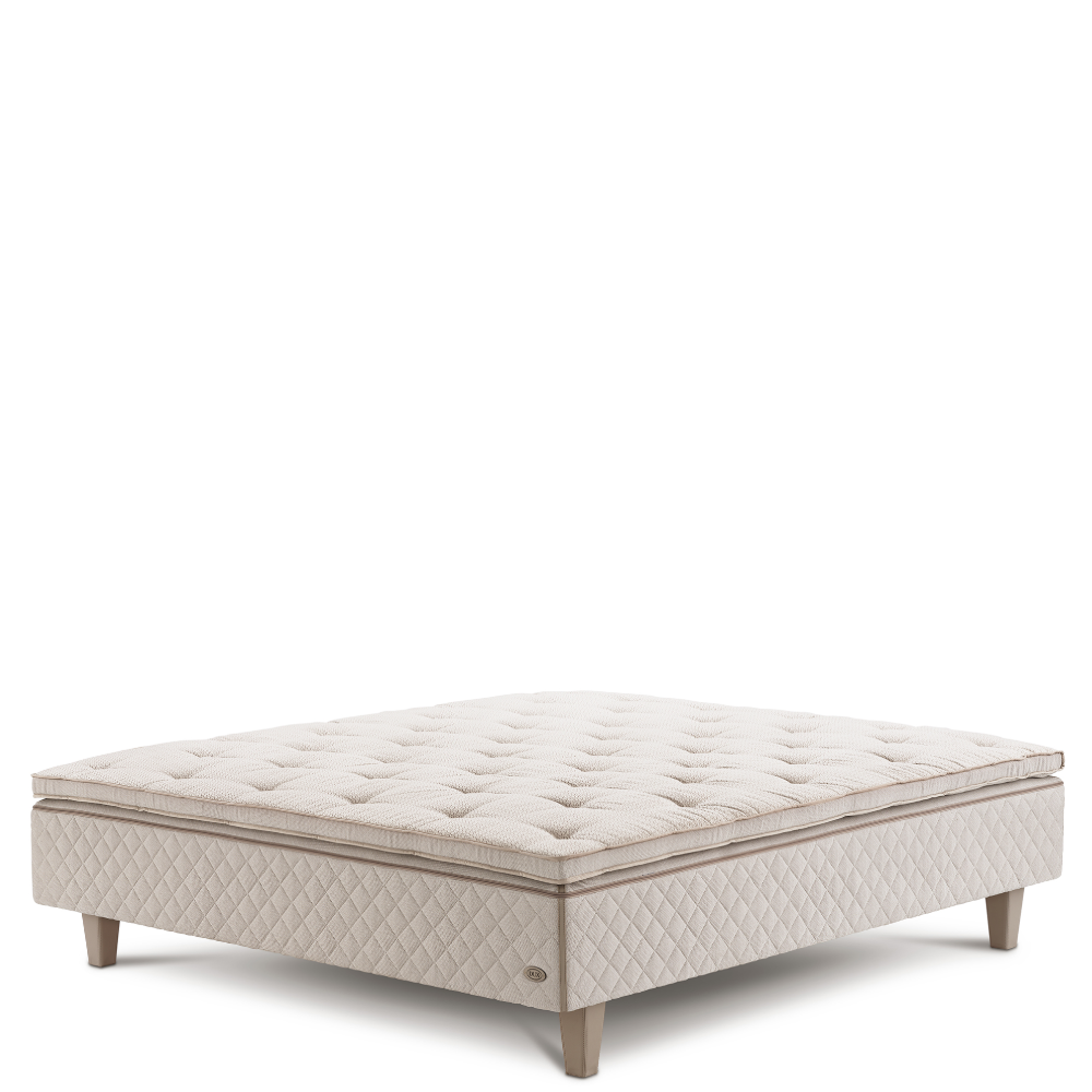 DUX 10 - Sustainable Comfort dubbelsäng bredd 140-210 cm inkl. bäddmadrass - 8