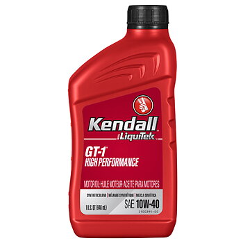 Kendall GT-1 High Performance Syntetic Blend 10w-40 1qt
