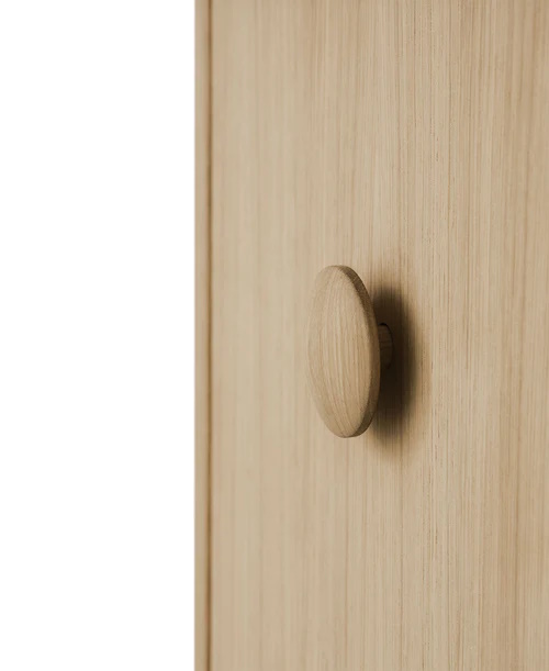Garderob 2 dörrar Wood ek Oliver Furniture  - 4