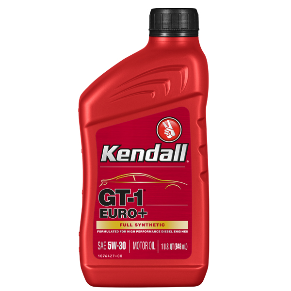 Kendall GT-1 Euro+ 5w-30 FS 1qt