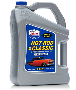Lucas Hot Rod & Classic 20w-50 5qt