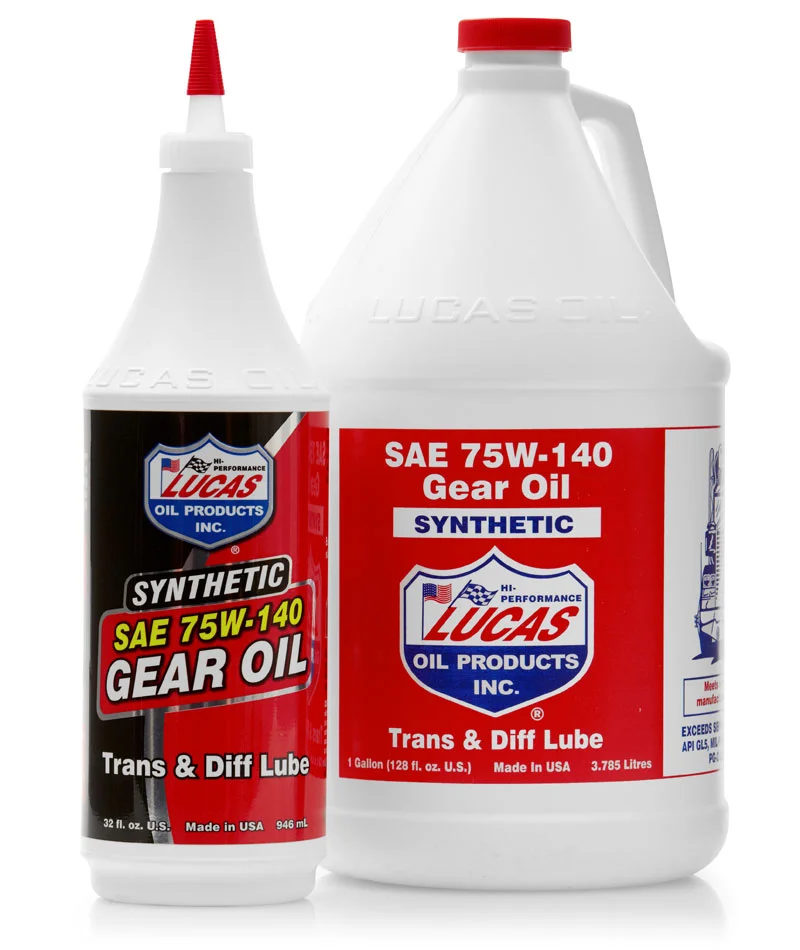 Lucas Syntetic Gear Oil 75w-140 1qt