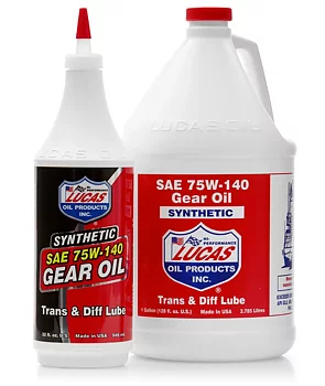 Lucas Syntetic Gear Oil 75w-140 1qt