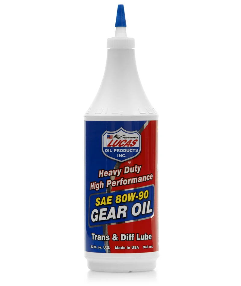 Lucas HD High Performance Gear Oil 80w-90 1qt