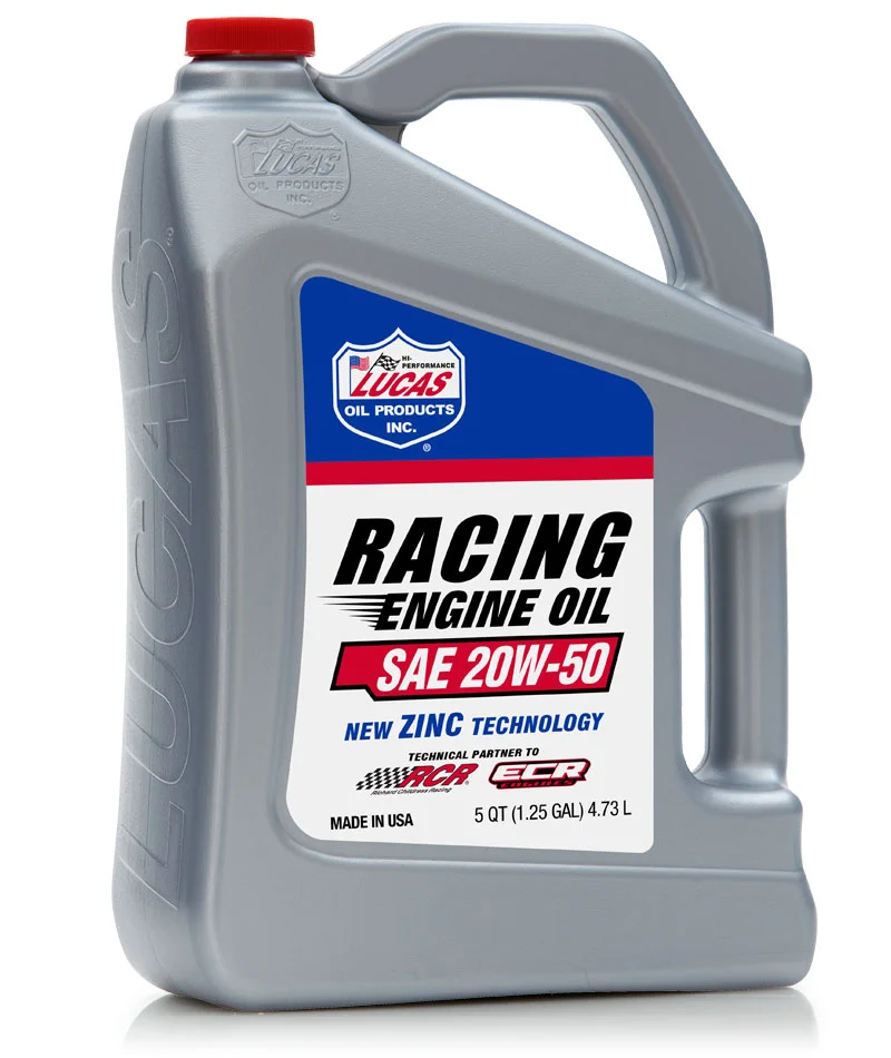 Lucas Racing Only 20w-50 5qt