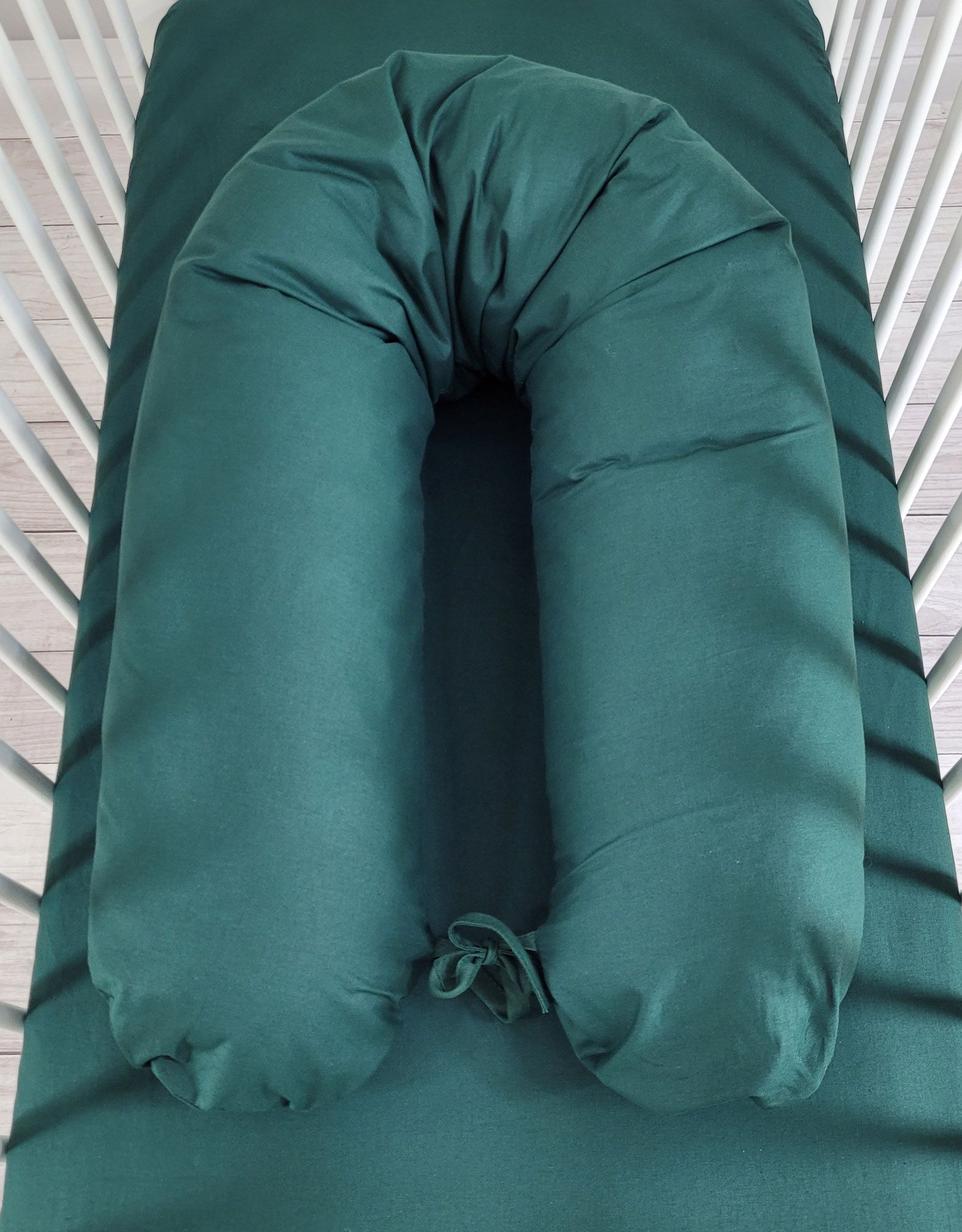 Bobono Amningskudde, Gravidkudde Lång, Bottle green - 2