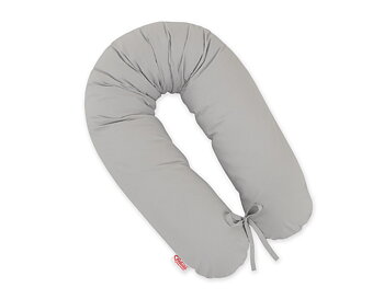 Bobono Amningskudde, Gravidkudde Lång, Grey