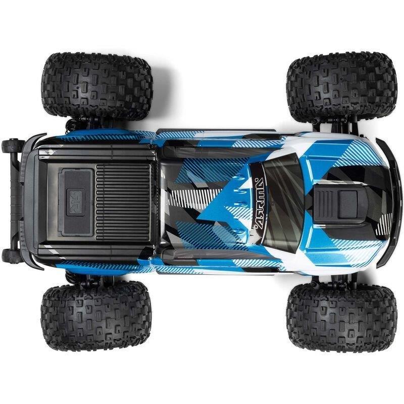 ARRMA 1/10 GRANITE 223S DSC 4X4 RTR Brushless Monster Truck, Blue - 12