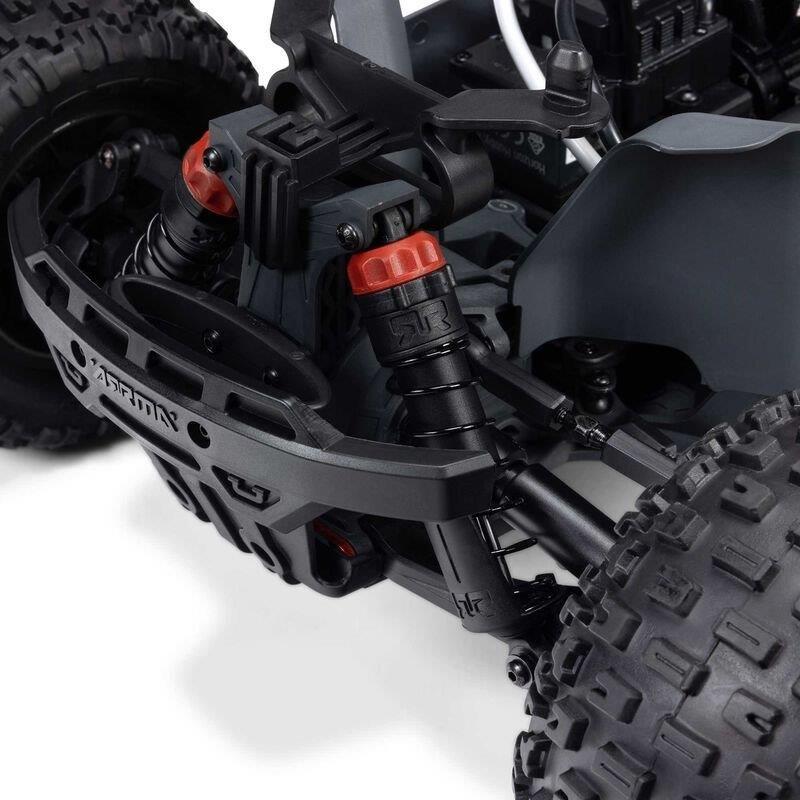 ARRMA 1/10 GRANITE 223S DSC 4X4 RTR Brushless Monster Truck, Red - 21