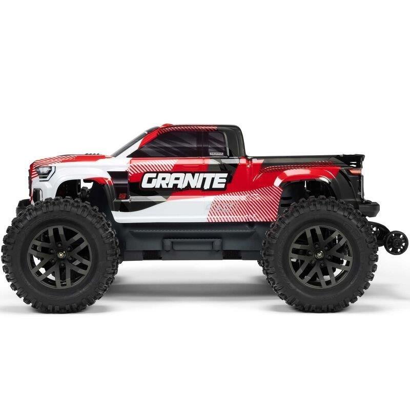 ARRMA 1/10 GRANITE 223S DSC 4X4 RTR Brushless Monster Truck, Red - 11
