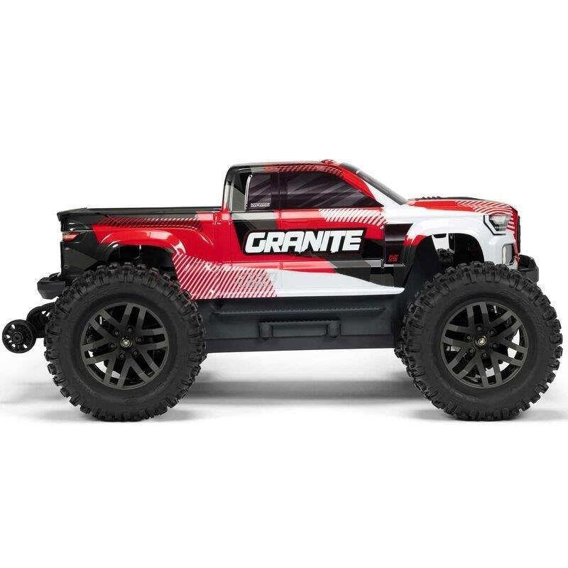 ARRMA 1/10 GRANITE 223S DSC 4X4 RTR Brushless Monster Truck, Red - 16