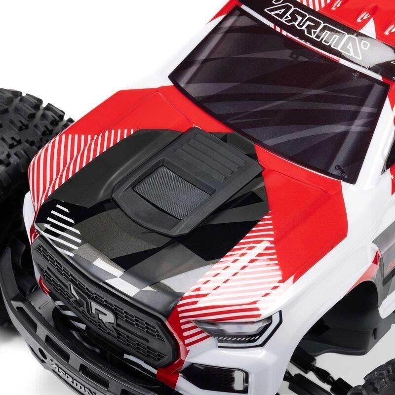 ARRMA 1/10 GRANITE 223S DSC 4X4 RTR Brushless Monster Truck, Red - 23