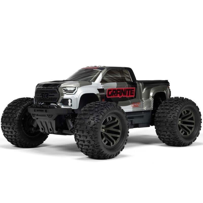 ARRMA 1/10 GRANITE 223S DSC 4X4 RTR Brushless Monster Truck, Gun Metal - 2