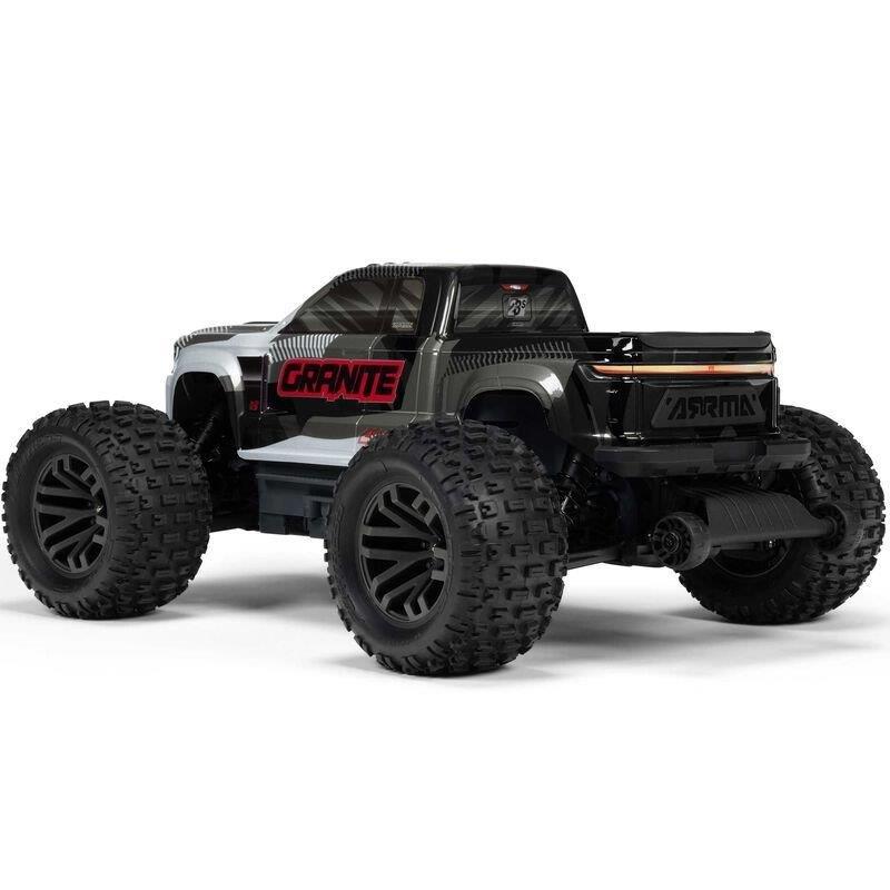 ARRMA 1/10 GRANITE 223S DSC 4X4 RTR Brushless Monster Truck, Gun Metal - 15