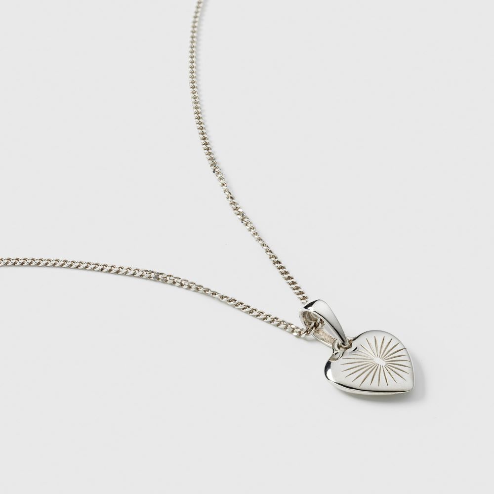 Syster P Sunburst halsband silver - 3