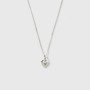 Syster P Sunburst halsband silver