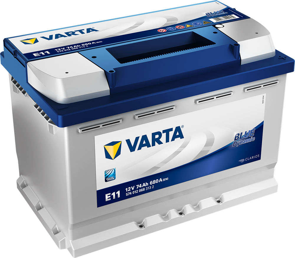 VARTA Blue Dynamic Batteri 12V 74AH 680CCA (278x175x190/190mm) +höger E11