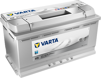 VARTA Silver Dynamic Batteri 12V 100AH 830CCA (353x175x190/190mm) +höger H3