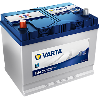 VARTA Blue Dynamic Batteri 12V 70AH 630CCA (261x175x200/220mm) +vänster E24