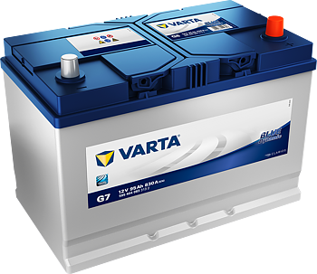 VARTA Startbatteri Blue Dynamic 12V 95AH 830CCA (306x173x200/225mm) +höger G7