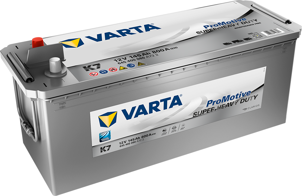 VARTA Promotive SHD Batteri 12V 145AH 800CCA (513x189x203/223mm) +vänster K7