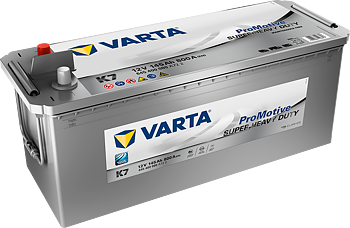 VARTA Promotive SHD Batteri 12V 145AH 800CCA (513x189x203/223mm) +vänster K7