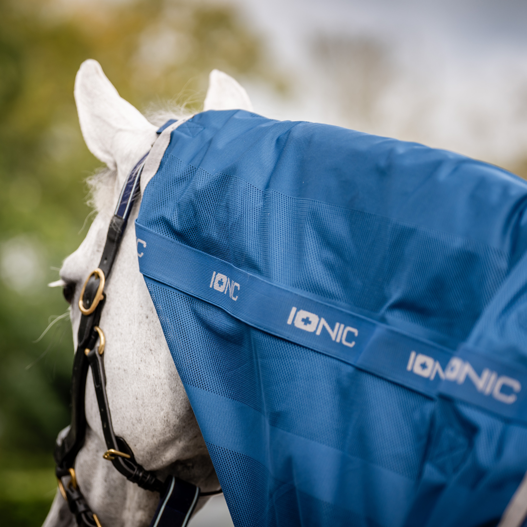 HORSEWARE IONIC THERAPY MESH COOLER  HOOD 0GR  - 2