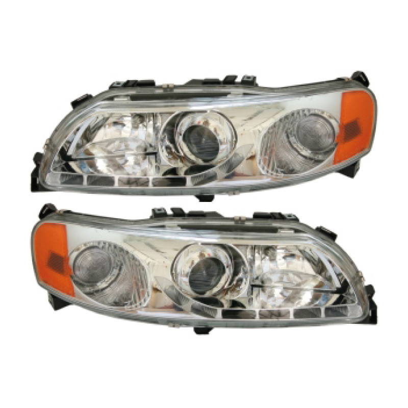 Headlamp Volvo chrome