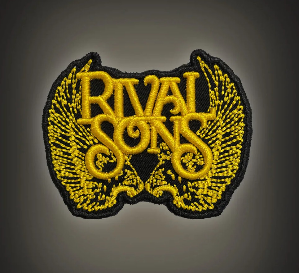 Rival Sons Insignia Wings 3D Cut Out Patch