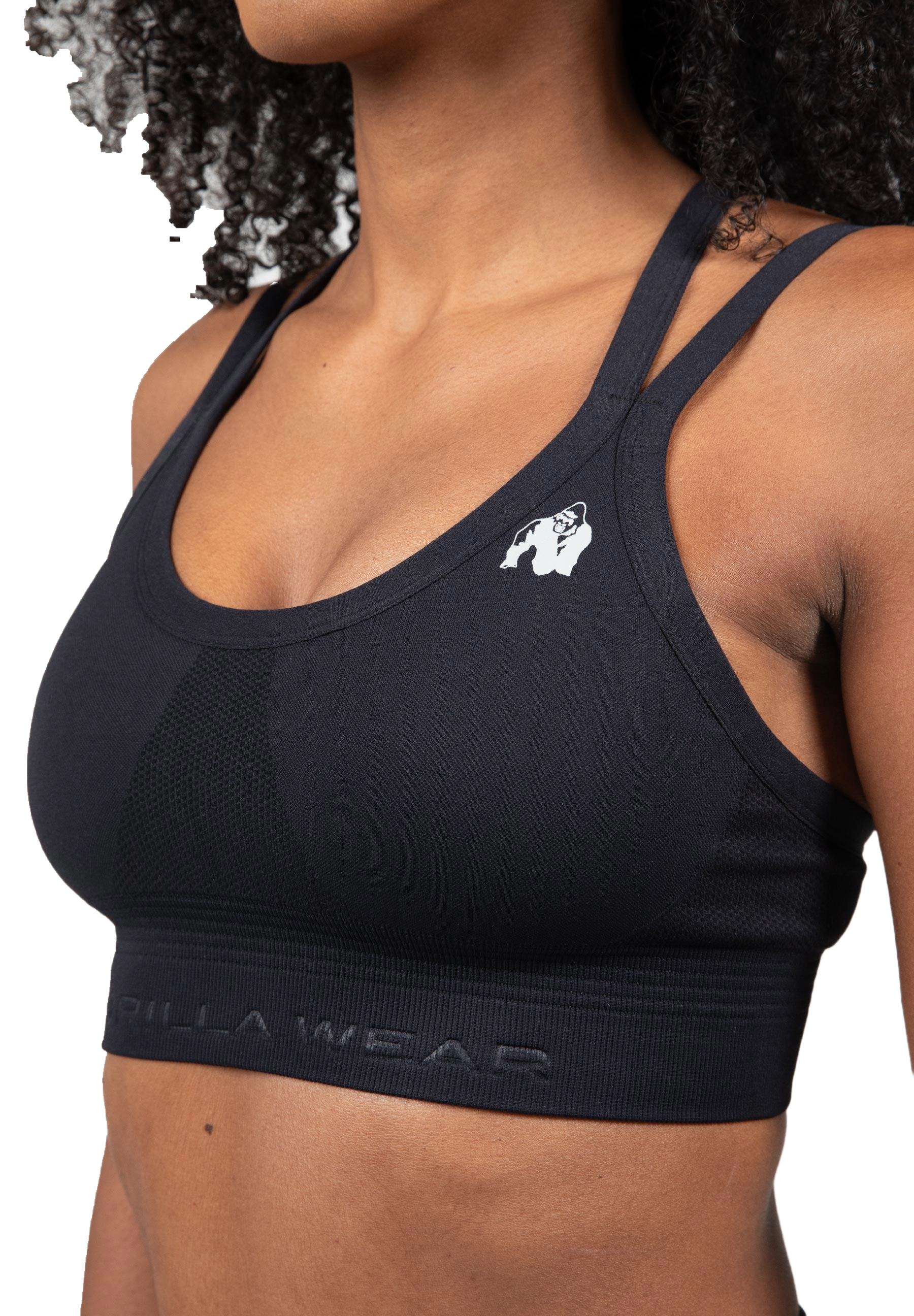 Whitney Seamless Sports Bra, black - 9