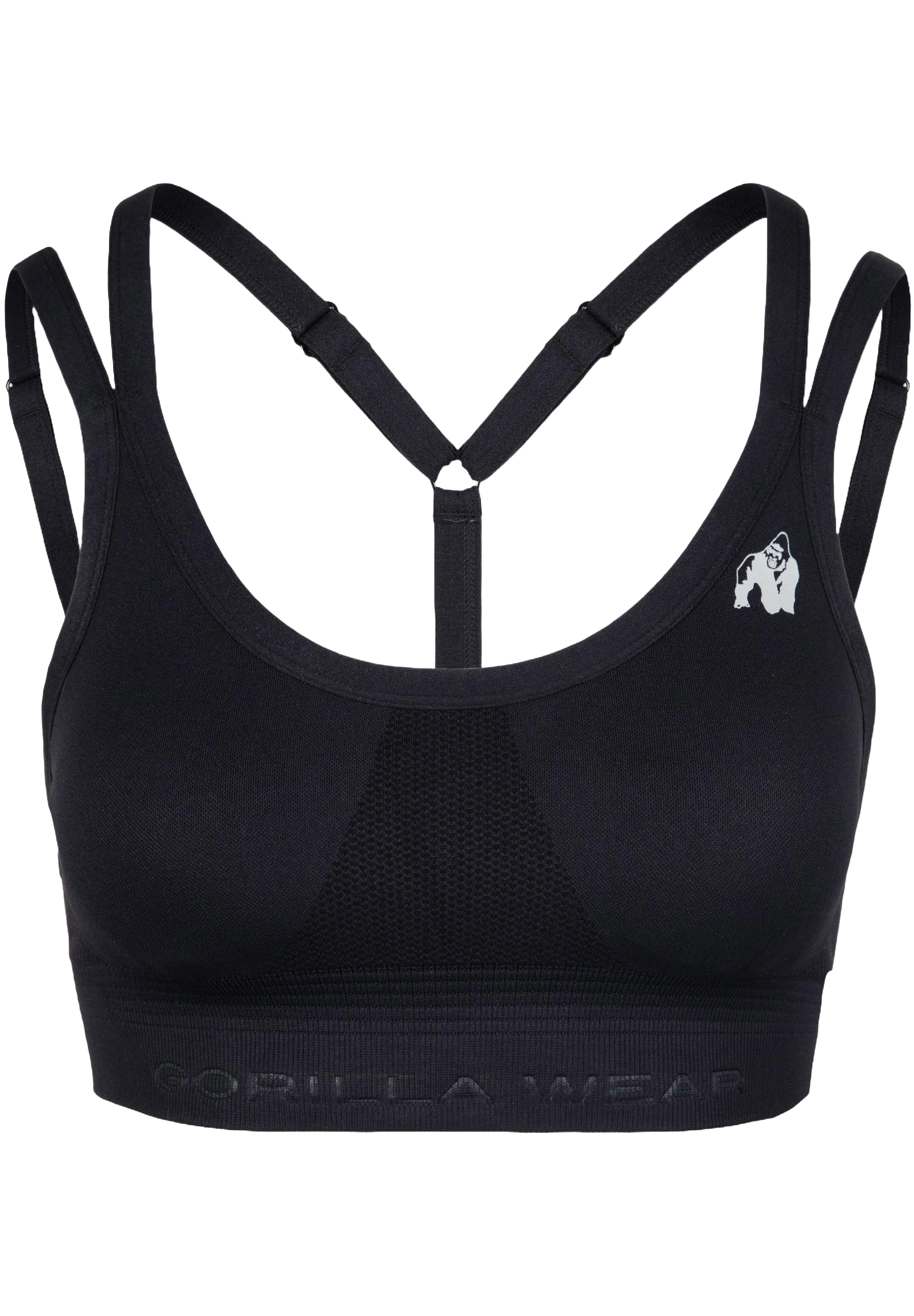 Whitney Seamless Sports Bra, black - 5
