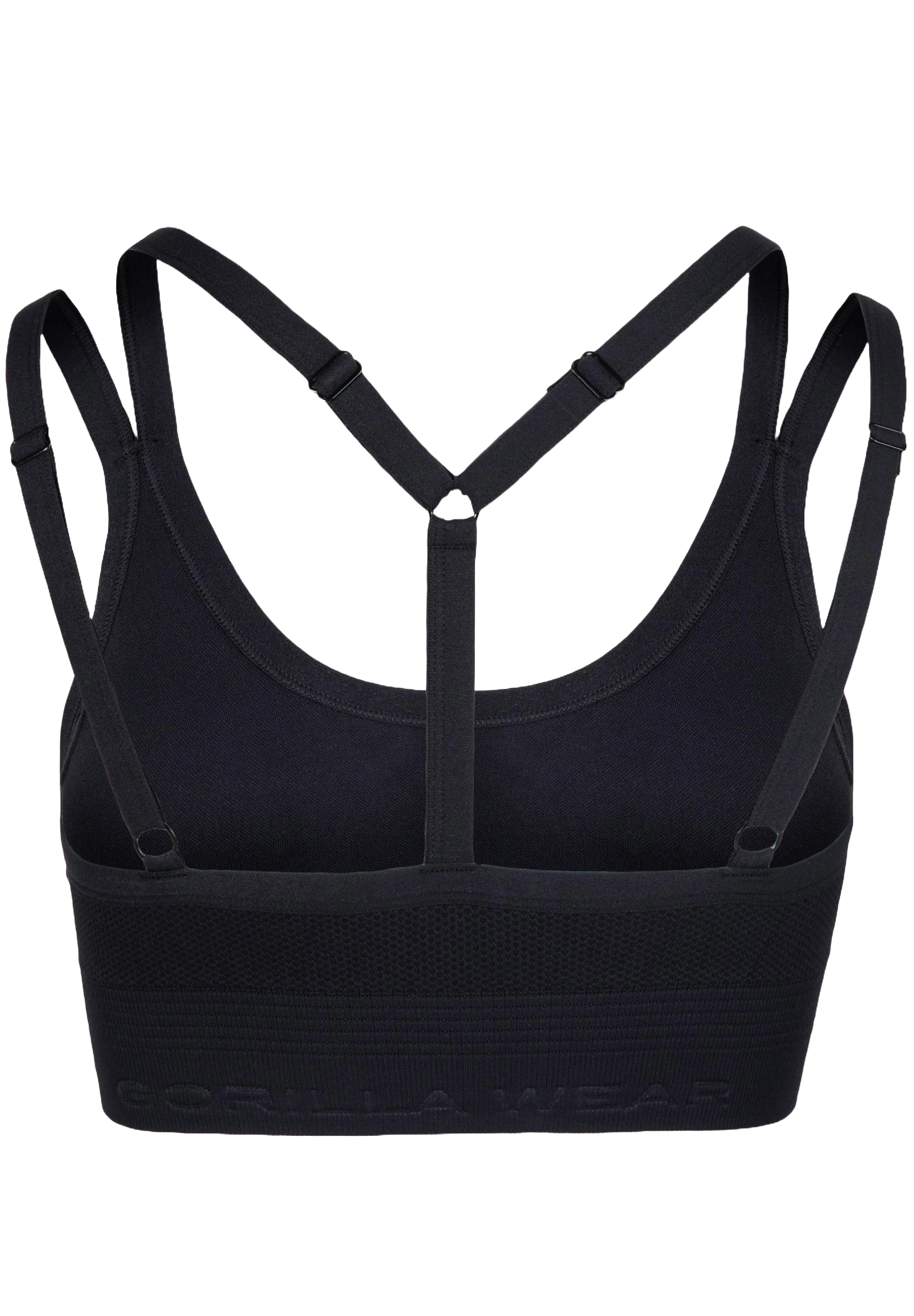 Whitney Seamless Sports Bra, black - 6