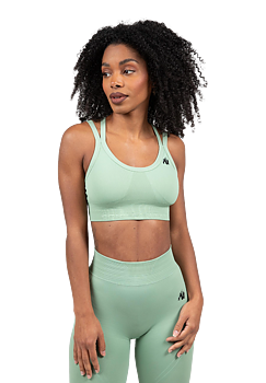 Whitney Seamless Sports Bra, green