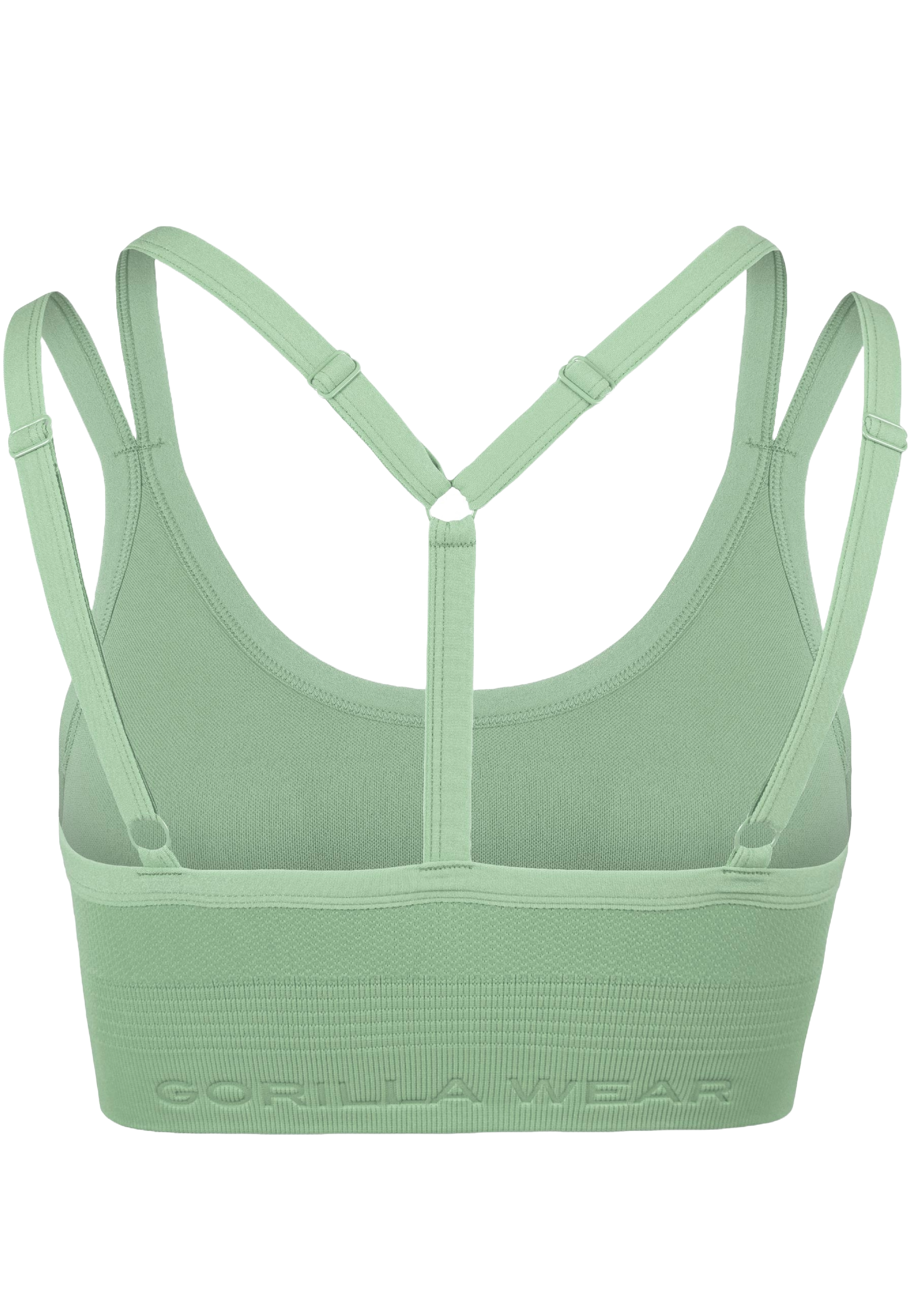 Whitney Seamless Sports Bra, green - 6