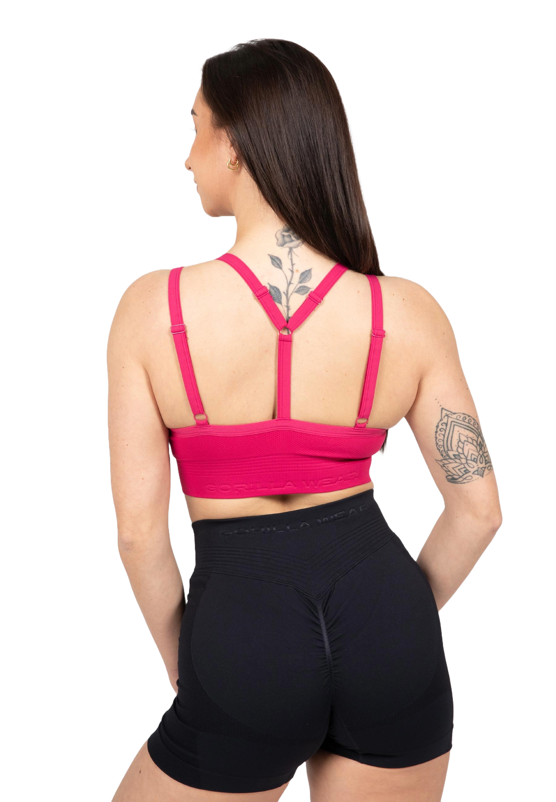 Whitney Seamless Sports Bra, pink - 2